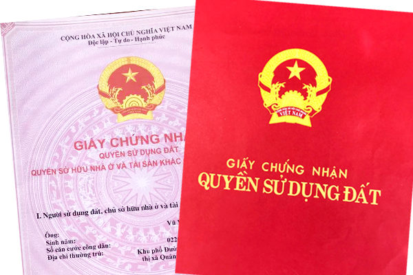 mất bằng khoán đất