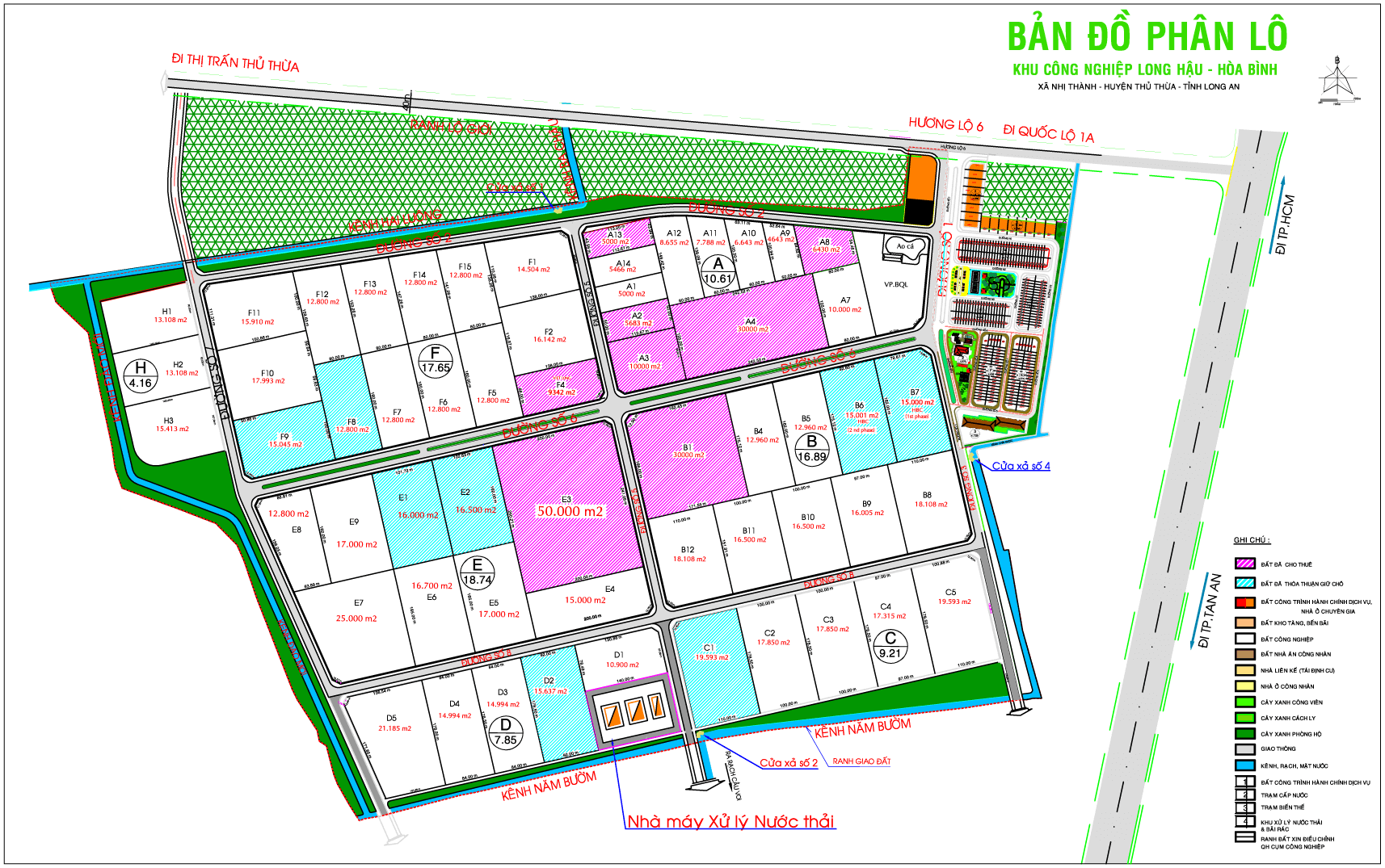 Thông tin khu công nghiệp Hòa Bình Long An đầy đủ nhất 2