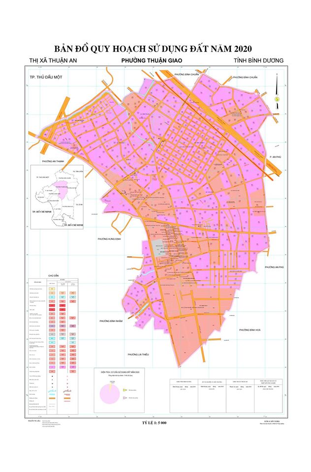 Bản đô quy hoạch phường Thuận Giao