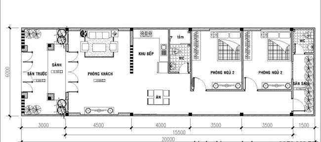 mẫu thiết kế nhà vườn cấp 4 đẹp-2