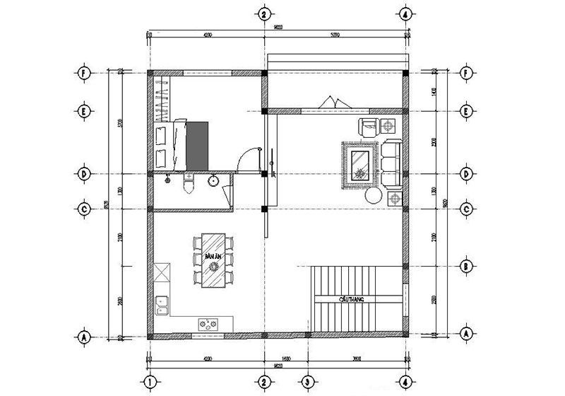 mẫu thiết kế nhà vườn 2 tầng đẹp mái thái-14