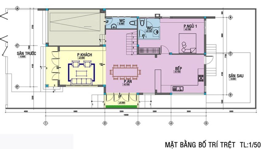 mẫu thiết kế nhà vườn đẹp 2 tầng mái bằng-22