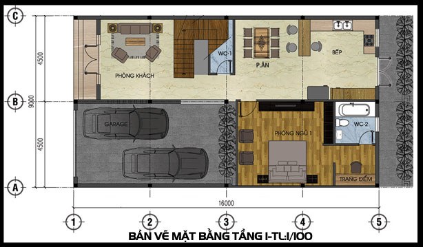 mẫu thiết kế nhà vườn đẹp 2 tầng mái bằng-25