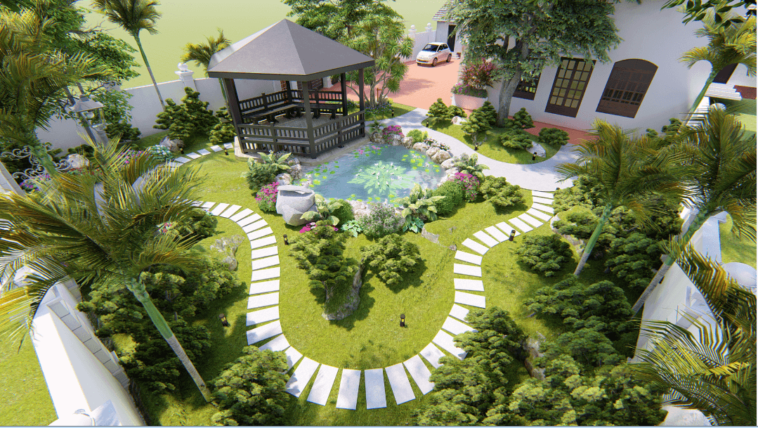 Bí quyết “vàng” để sở hữu không gian nhà vườn đẹp từ A - Z 6