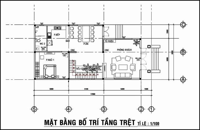 Nhà cấp 4 gác lửng đẹp 3 phòng ngủ-9