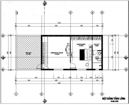 nhà gác lửng 7m-15