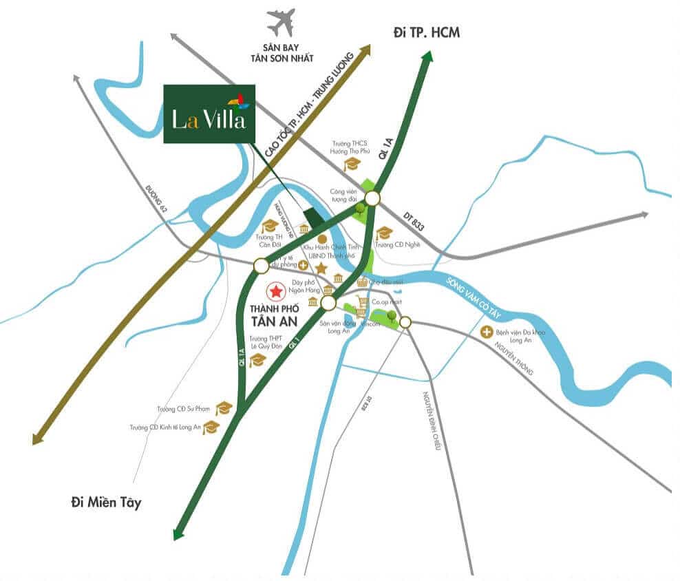 Phân tích vị trí của Khu đô thị Lavilla City