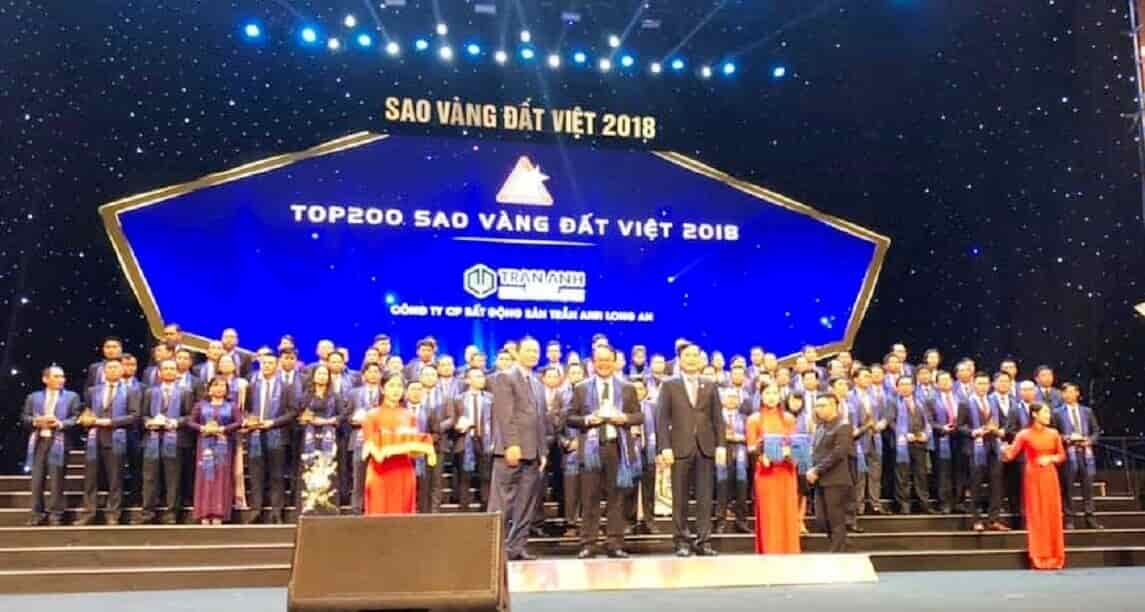 Trần Anh Group vinh danh giải thưởng Sao Vàng Đất Việt