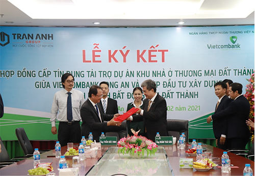 Vietcombank hợp tác cùng Trần Anh Group