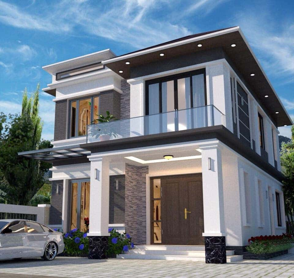 nhà 2 tầng 8x9m đẹp - 8