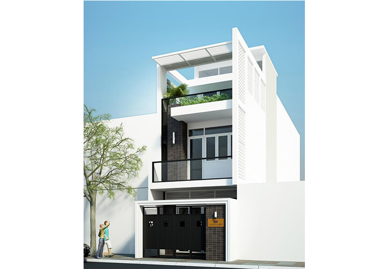 Gợi ý thiết kế mẫu nhà 2 tầng 6x8m đẹp  Trần Anh Group
