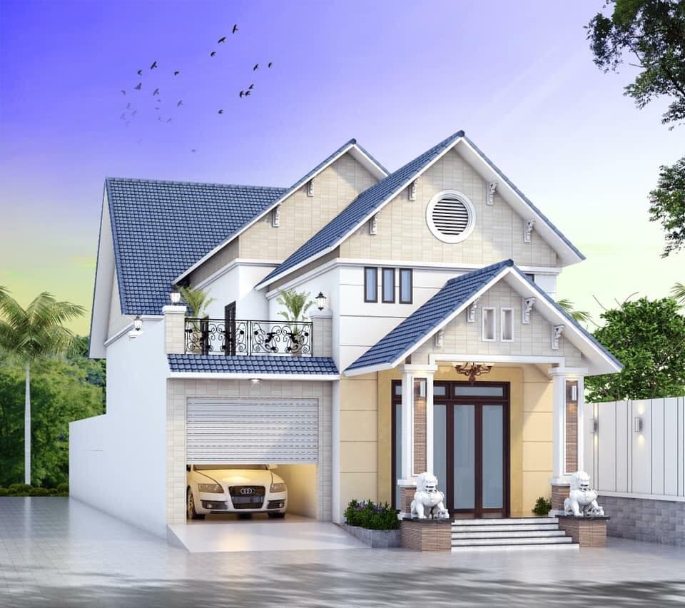 Nhà 2 tầng 160m2 đẹp có gác lửng - 2