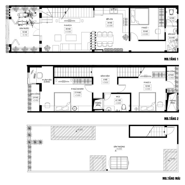 nhà 2 tầng 5x15m đẹp-7