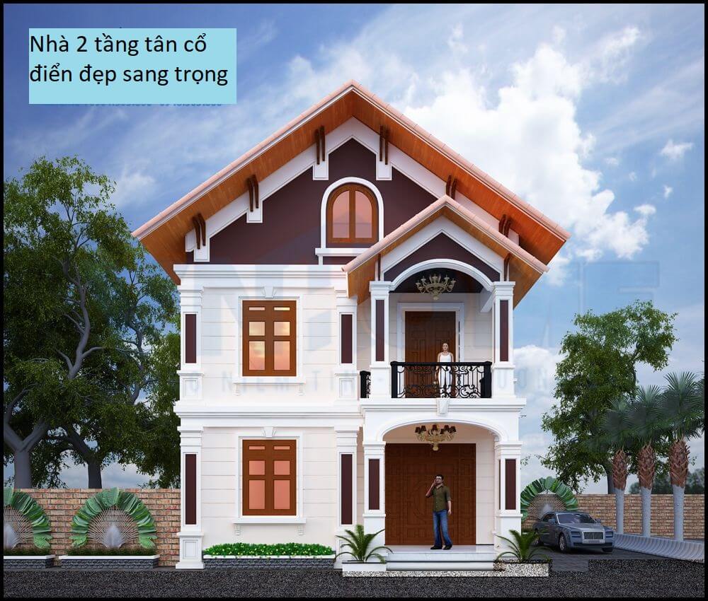 nhà 2 tầng đẹp 60m2 6.1