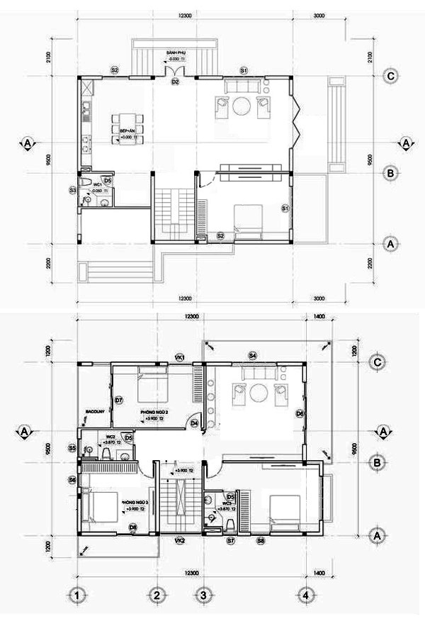 nhà 2 tầng 9m đẹp-15