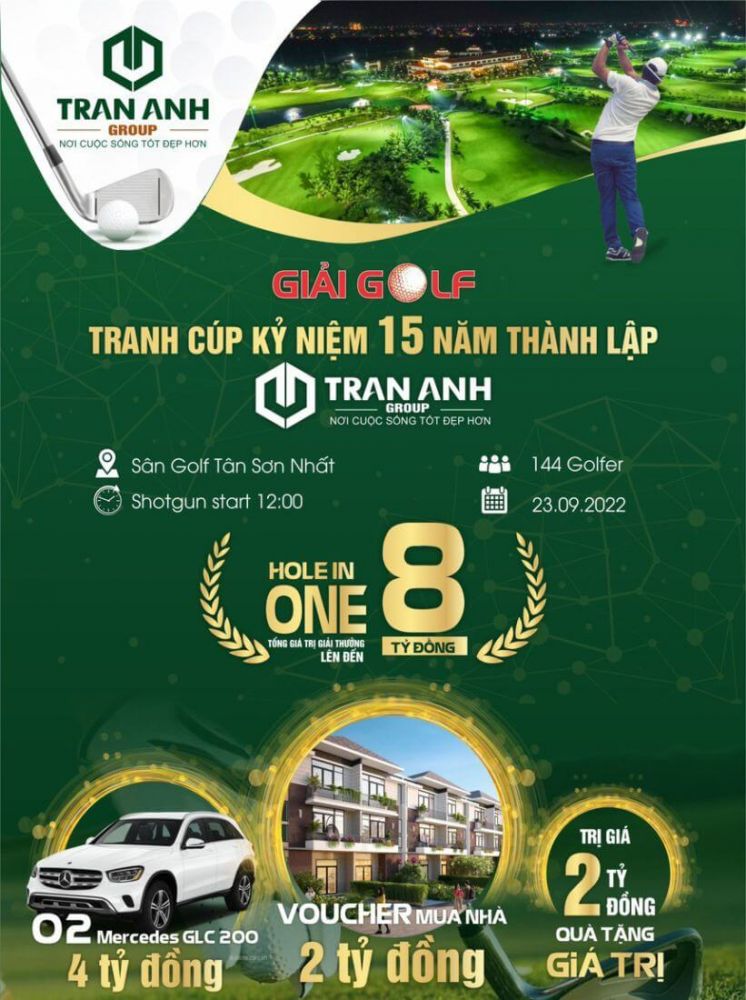 giải golf kỷ niệm 15 năm thành lập Trần Anh Group-2